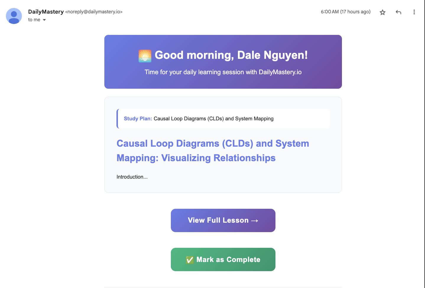 DailyMastery (Learning Platform)